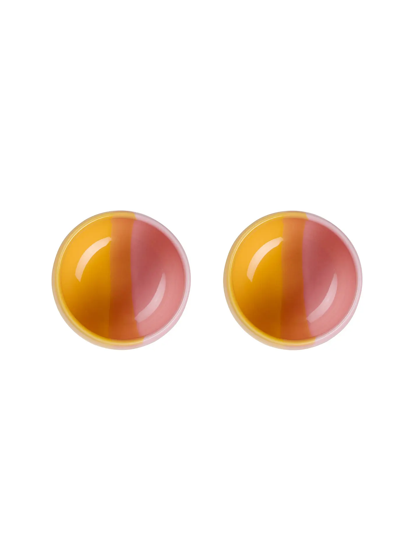 ASA SELECTION | Eierbecher 2er Set JOY 4,7x3cm Passion Fruit Smoothie | 